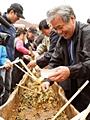 산나물축제의 주요 행사인 산채비빔밥 만들기 썸네일 이미지